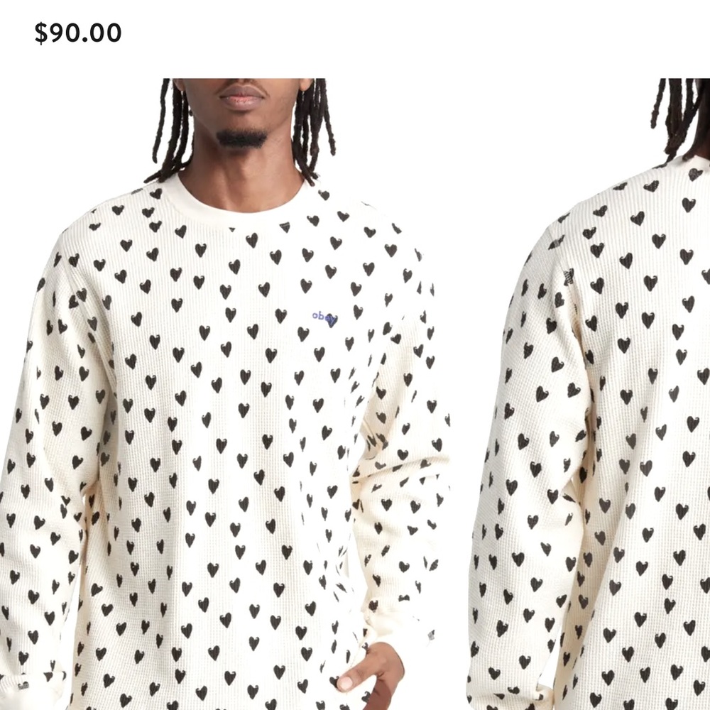 OBEY LONG SLEEVE THERMAL SHIRT